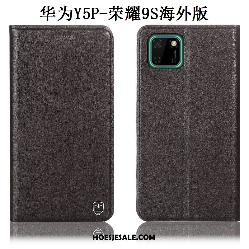 Huawei Y5p Hoesje Leren Etui Anti-fall Mobiele Telefoon Bescherming All Inclusive Korting