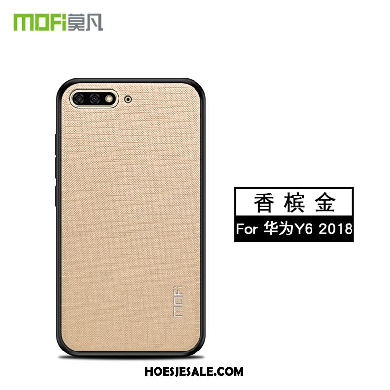 Huawei Y6 2018 Hoesje Helder Anti-fall Mobiele Telefoon Bescherming Siliconen Korting