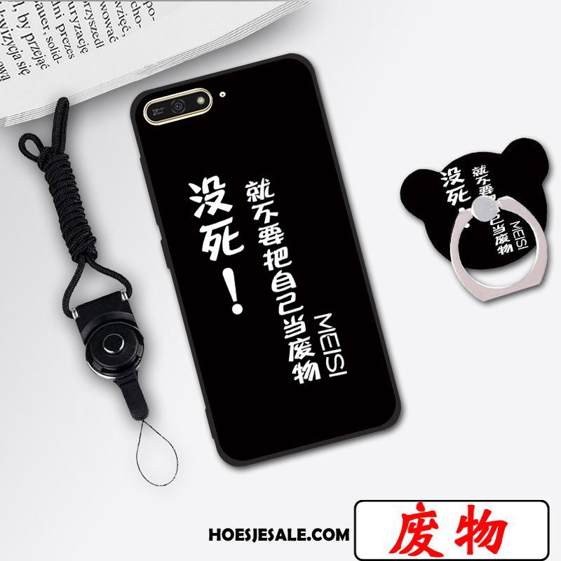 Huawei Y6 2018 Hoesje Kleur Mobiele Telefoon Hoge Hoes Bescherming Goedkoop