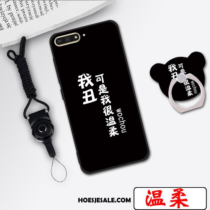 Huawei Y6 2018 Hoesje Kleur Mobiele Telefoon Hoge Hoes Bescherming Goedkoop