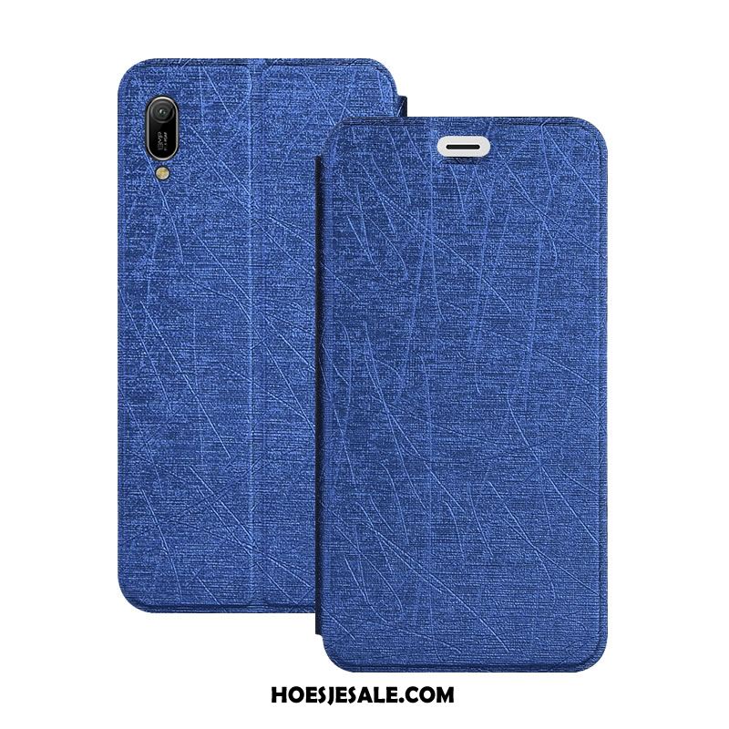 Huawei Y6 2019 Hoesje Anti-fall Bescherming All Inclusive Hoes Leren Etui Online