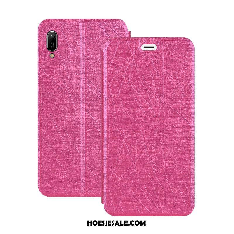 Huawei Y6 2019 Hoesje Anti-fall Bescherming All Inclusive Hoes Leren Etui Online