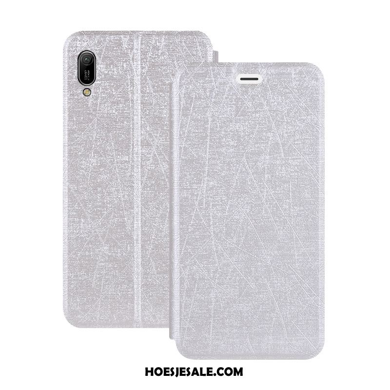 Huawei Y6 2019 Hoesje Anti-fall Bescherming All Inclusive Hoes Leren Etui Online