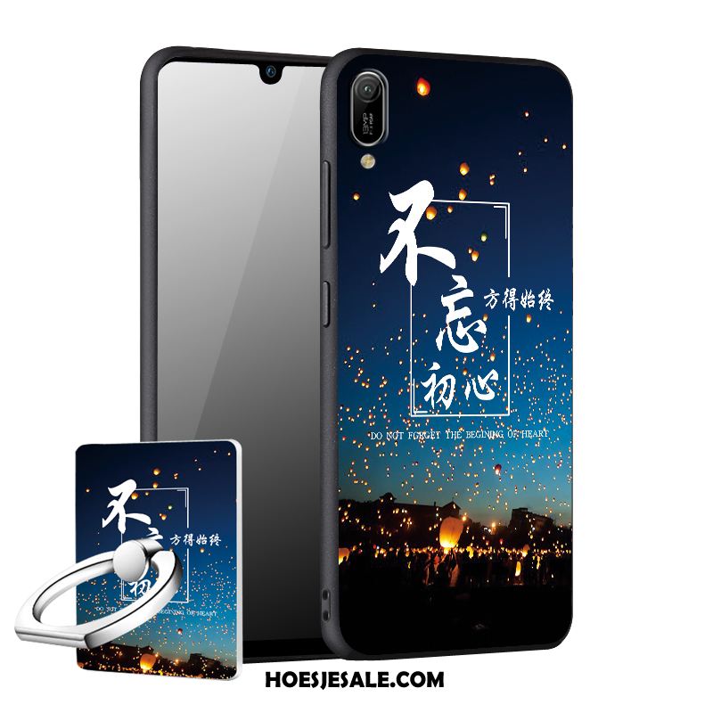 Huawei Y6 2019 Hoesje Anti-fall Scheppend Bescherming Siliconen Persoonlijk Kopen