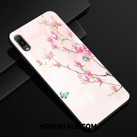 Huawei Y6 2019 Hoesje Bescherming Groen Anti-fall Scheppend Hoes Korting