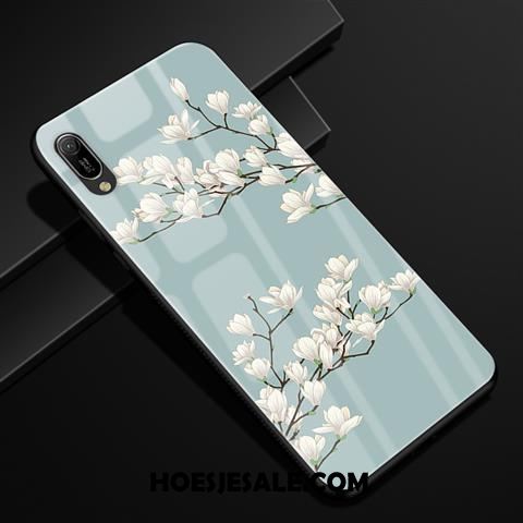 Huawei Y6 2019 Hoesje Bescherming Groen Anti-fall Scheppend Hoes Korting