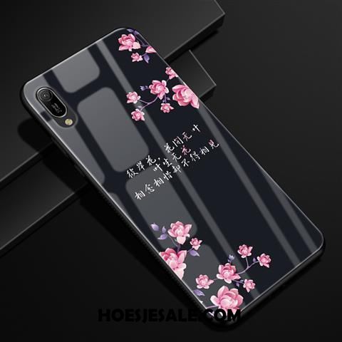 Huawei Y6 2019 Hoesje Bescherming Groen Anti-fall Scheppend Hoes Korting