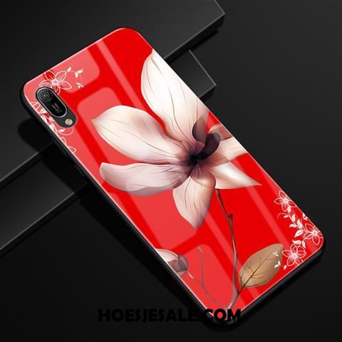 Huawei Y6 2019 Hoesje Bescherming Groen Anti-fall Scheppend Hoes Korting