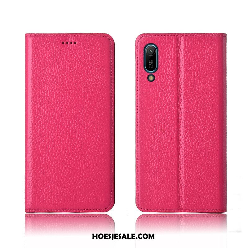 Huawei Y6 2019 Hoesje Bescherming Mobiele Telefoon Rood Soort Aziatische Vrucht Anti-fall Winkel