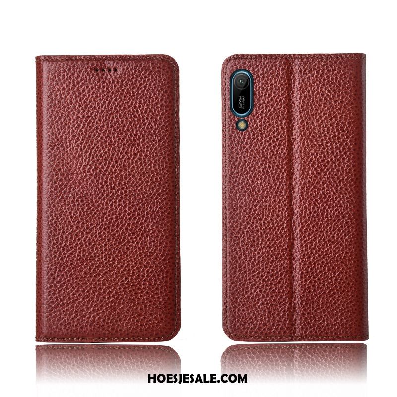 Huawei Y6 2019 Hoesje Bescherming Mobiele Telefoon Rood Soort Aziatische Vrucht Anti-fall Winkel