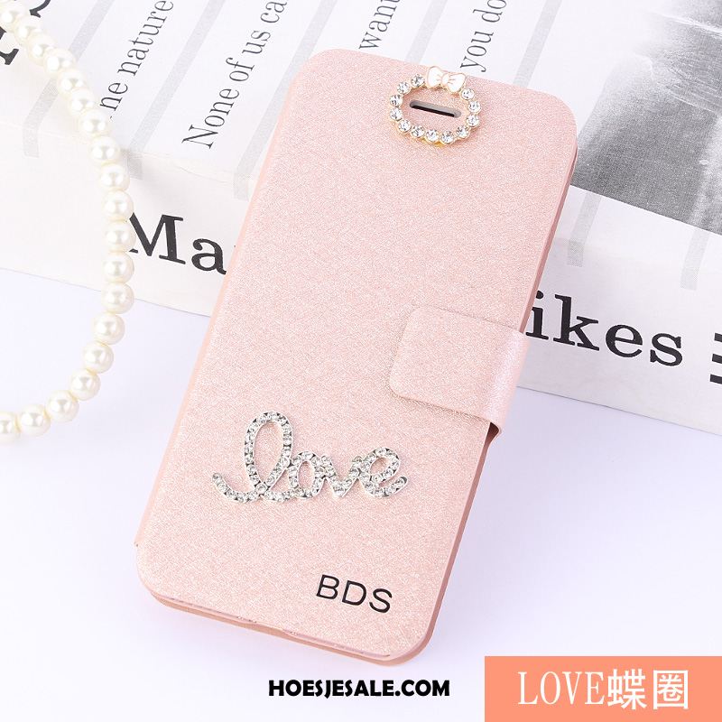 Huawei Y6 2019 Hoesje Folio Mobiele Telefoon Hoes Rood Bescherming Online