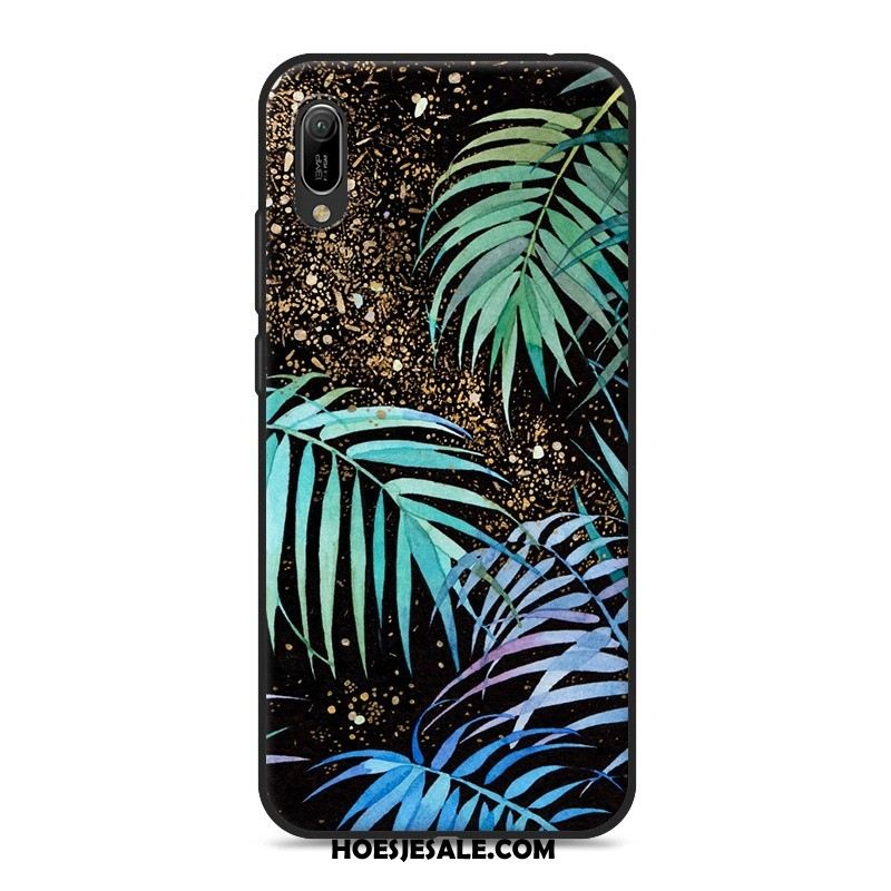 Huawei Y6 2019 Hoesje Grijs Hanger Hoes Mobiele Telefoon Zacht Sale