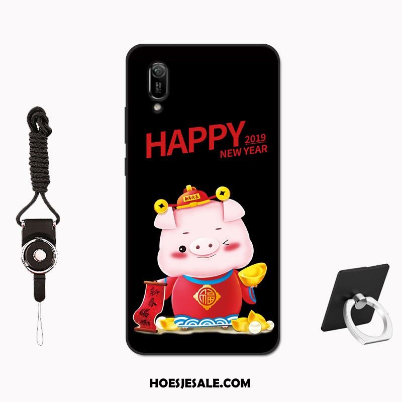 Huawei Y6 2019 Hoesje High End Trendy Merk Schrobben Mobiele Telefoon Siliconen Sale