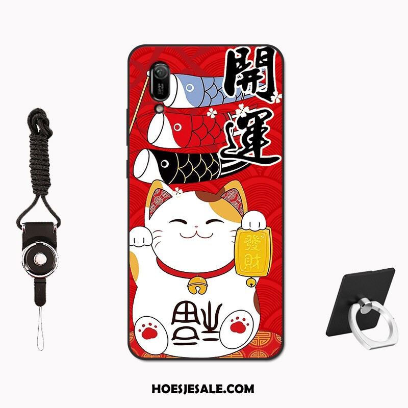 Huawei Y6 2019 Hoesje High End Trendy Merk Schrobben Mobiele Telefoon Siliconen Sale