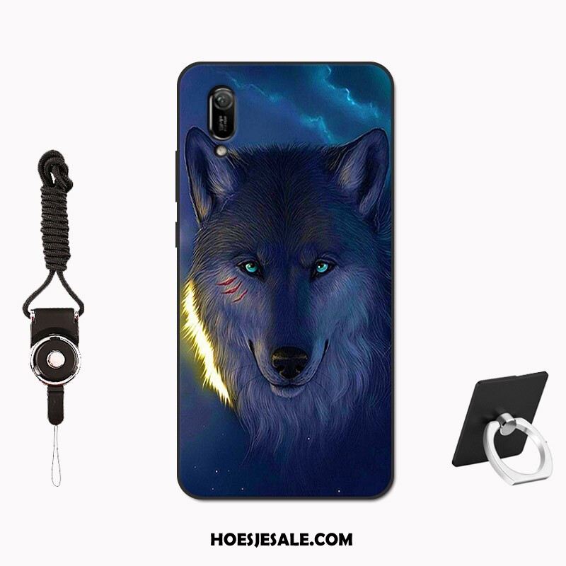 Huawei Y6 2019 Hoesje High End Trendy Merk Schrobben Mobiele Telefoon Siliconen Sale