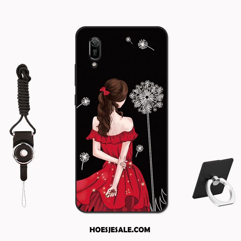 Huawei Y6 2019 Hoesje High End Trendy Merk Schrobben Mobiele Telefoon Siliconen Sale