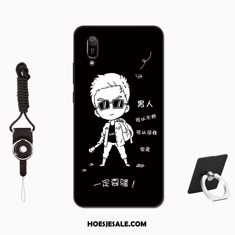 Huawei Y6 2019 Hoesje High End Trendy Merk Schrobben Mobiele Telefoon Siliconen Sale