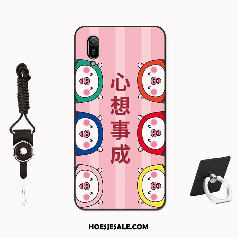 Huawei Y6 2019 Hoesje High End Trendy Merk Schrobben Mobiele Telefoon Siliconen Sale