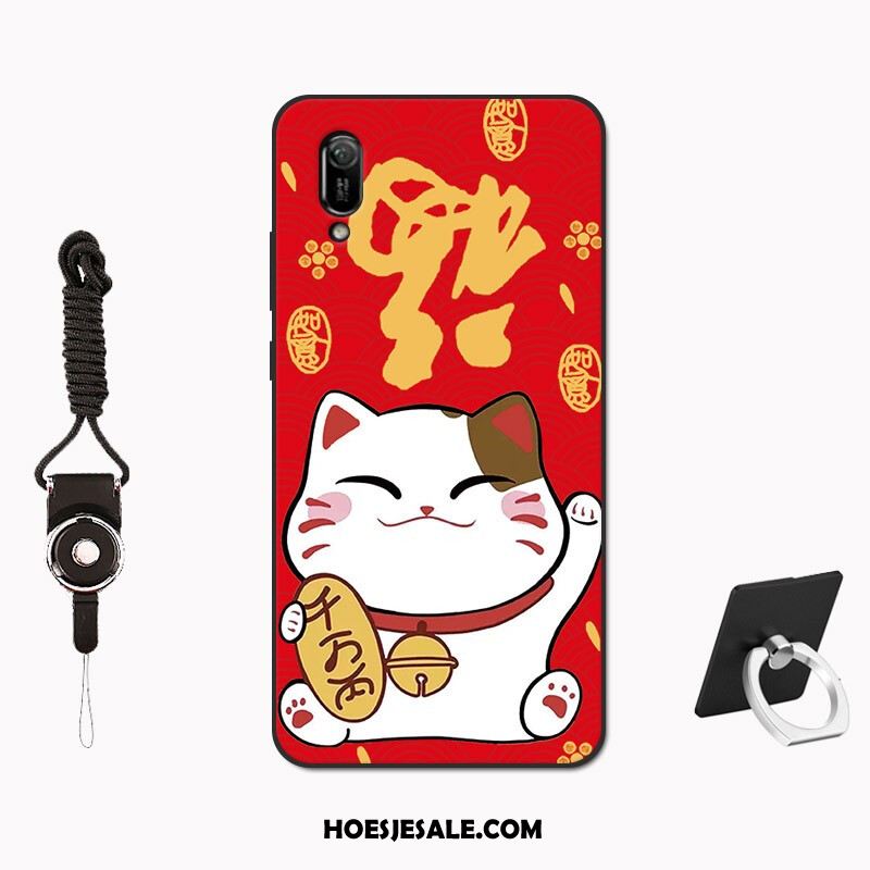 Huawei Y6 2019 Hoesje High End Trendy Merk Schrobben Mobiele Telefoon Siliconen Sale