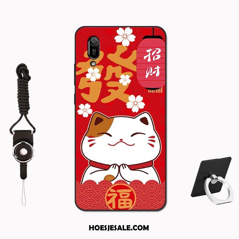 Huawei Y6 2019 Hoesje High End Trendy Merk Schrobben Mobiele Telefoon Siliconen Sale