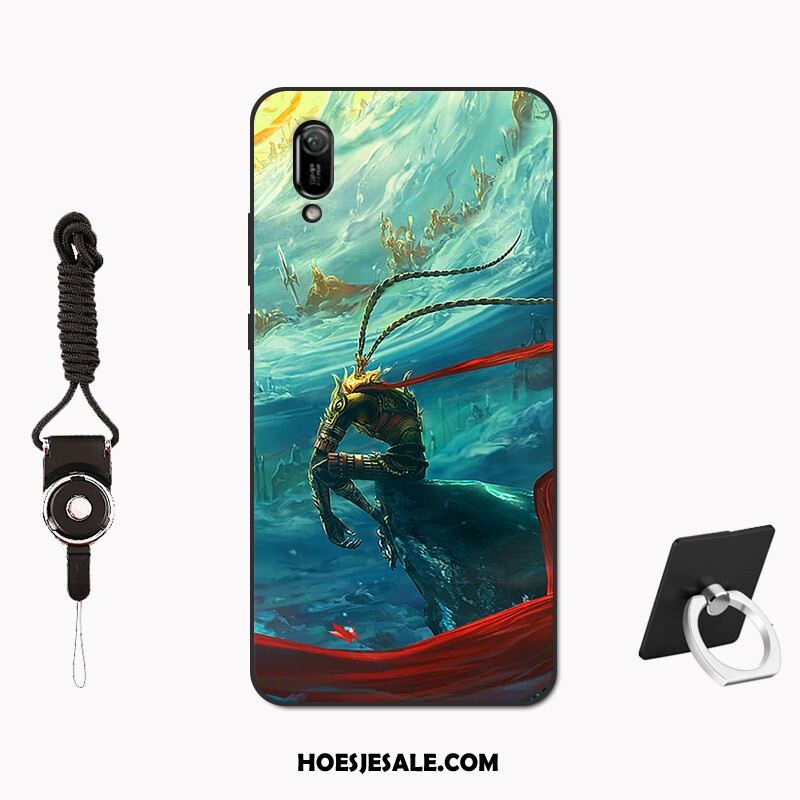 Huawei Y6 2019 Hoesje High End Trendy Merk Schrobben Mobiele Telefoon Siliconen Sale