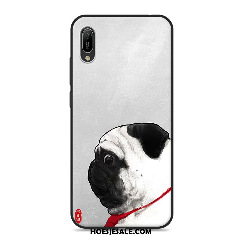 Huawei Y6 2019 Hoesje Lovers Scheppend Bescherming Hoes Schrobben Sale