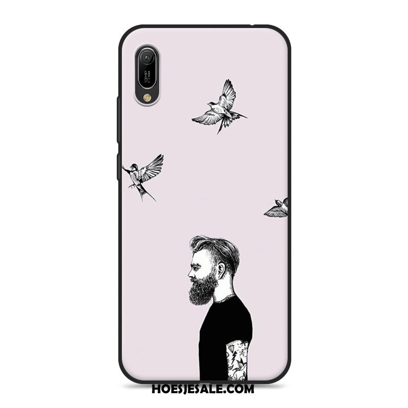 Huawei Y6 2019 Hoesje Lovers Scheppend Bescherming Hoes Schrobben Sale