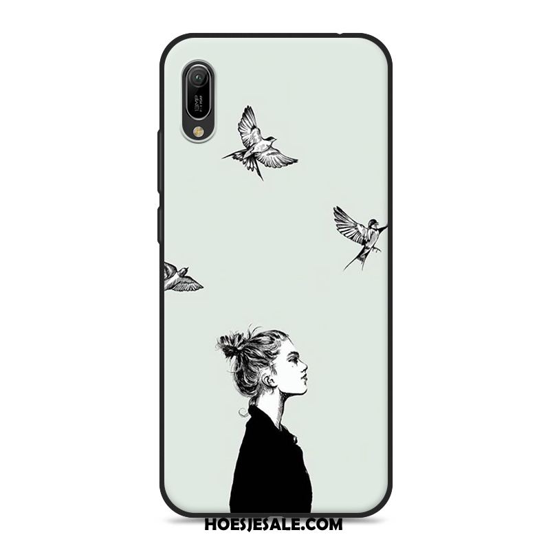 Huawei Y6 2019 Hoesje Lovers Scheppend Bescherming Hoes Schrobben Sale