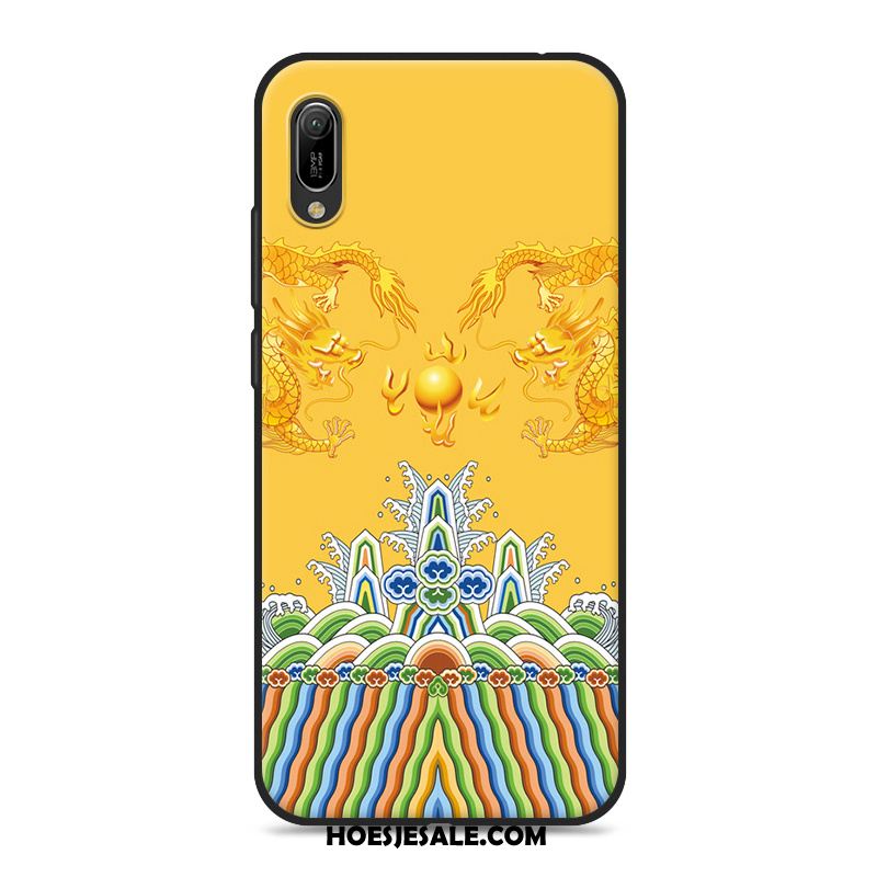 Huawei Y6 2019 Hoesje Lovers Scheppend Bescherming Hoes Schrobben Sale