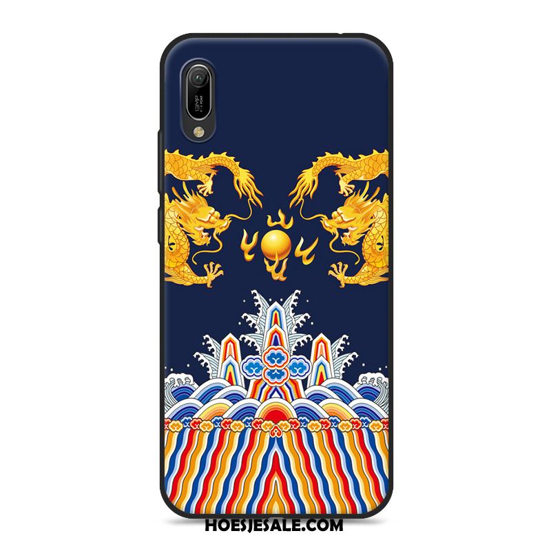 Huawei Y6 2019 Hoesje Lovers Scheppend Bescherming Hoes Schrobben Sale