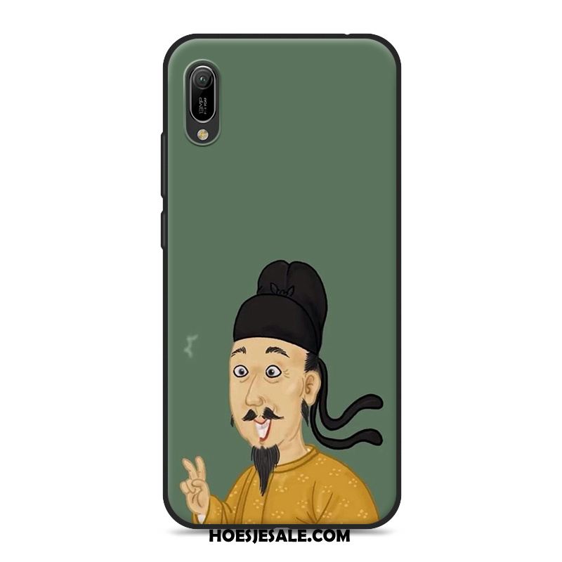 Huawei Y6 2019 Hoesje Lovers Scheppend Bescherming Hoes Schrobben Sale