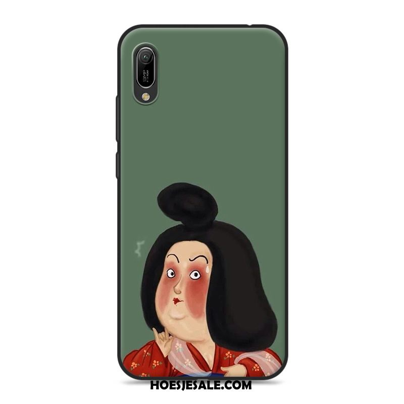 Huawei Y6 2019 Hoesje Lovers Scheppend Bescherming Hoes Schrobben Sale