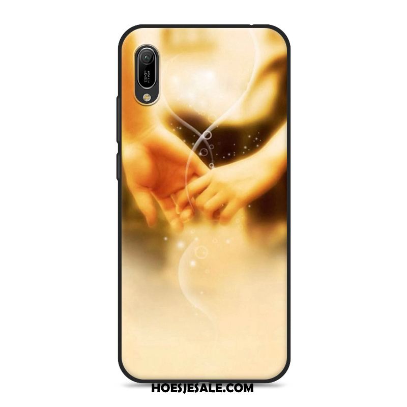 Huawei Y6 2019 Hoesje Roze Hoes Zacht Spotprent Mobiele Telefoon Kopen