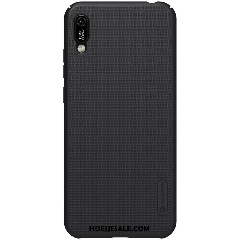 Huawei Y6 2019 Hoesje Schrobben Rood Bescherming Anti-fall Hoes Online