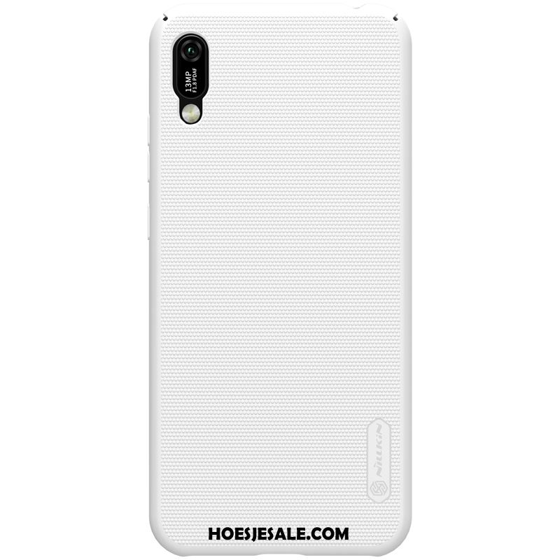 Huawei Y6 2019 Hoesje Schrobben Rood Bescherming Anti-fall Hoes Online