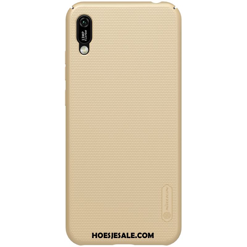 Huawei Y6 2019 Hoesje Schrobben Rood Bescherming Anti-fall Hoes Online