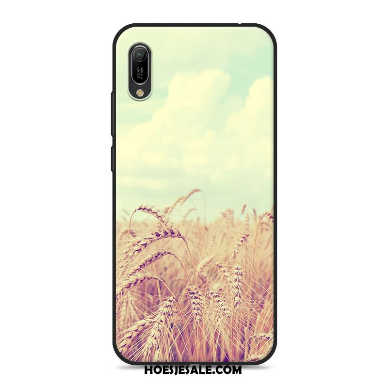 Huawei Y6 2019 Hoesje Siliconen All Inclusive Zwart Mobiele Telefoon Bescherming Kopen