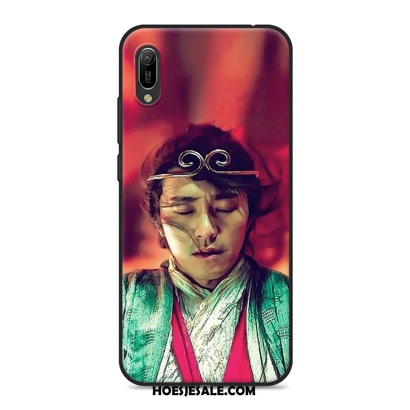 Huawei Y6 2019 Hoesje Siliconen Hoes Mobiele Telefoon Scheppend Zacht Kopen