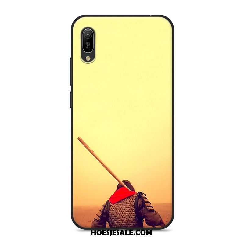 Huawei Y6 2019 Hoesje Siliconen Hoes Mobiele Telefoon Scheppend Zacht Kopen