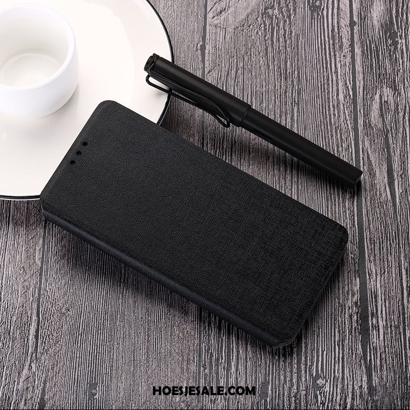 Huawei Y6 2019 Hoesje Trendy Merk Zacht Folio Clamshell Leren Etui Aanbiedingen