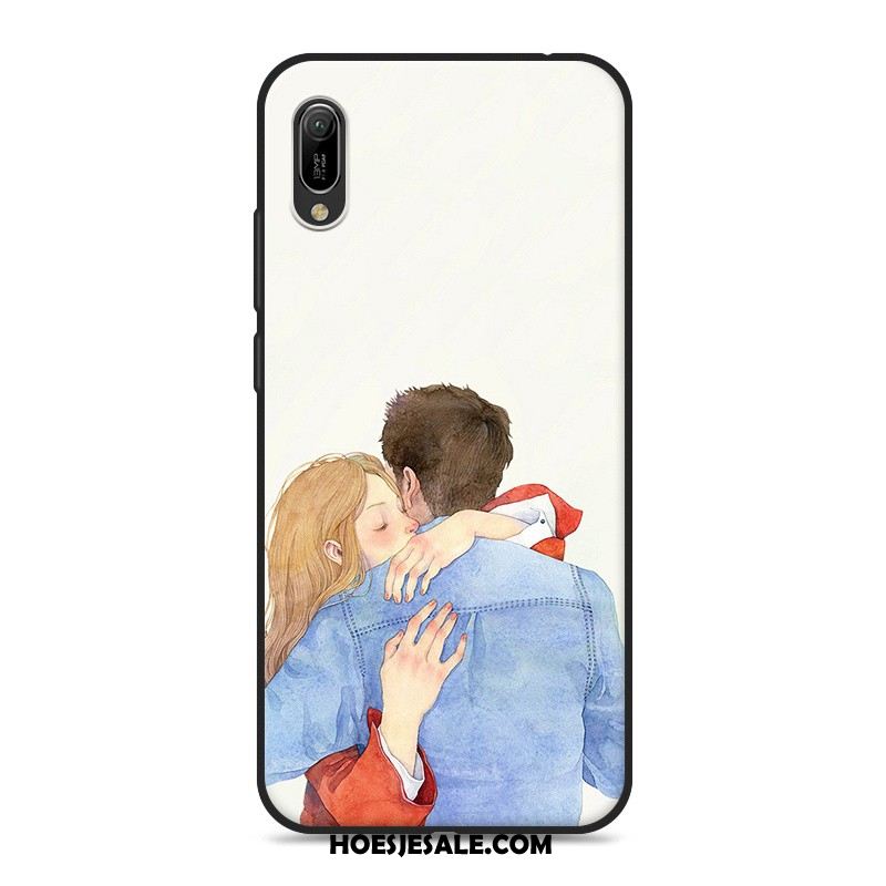 Huawei Y6 2019 Hoesje Zacht Hoes Mobiele Telefoon Bescherming Wit Kopen