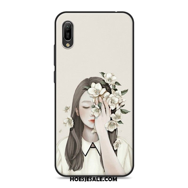 Huawei Y6 2019 Hoesje Zacht Hoes Mobiele Telefoon Bescherming Wit Kopen