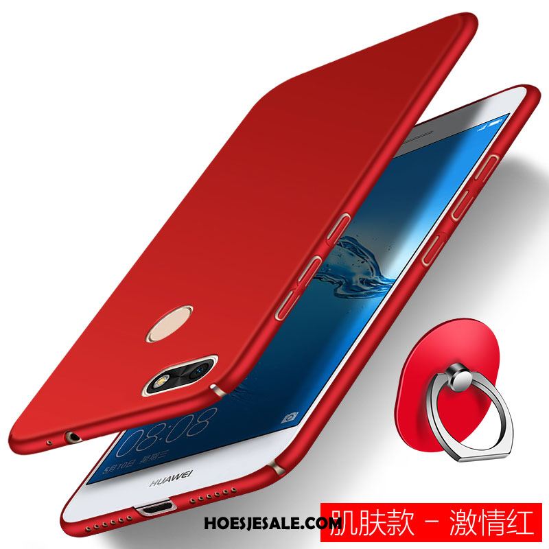 Huawei Y6 Pro 2017 Hoesje Mobiele Telefoon Hard Tempereren Blauw Ondersteuning Sale