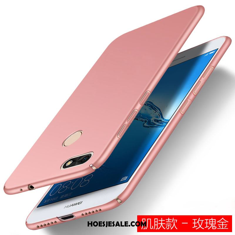 Huawei Y6 Pro 2017 Hoesje Mobiele Telefoon Hard Tempereren Blauw Ondersteuning Sale