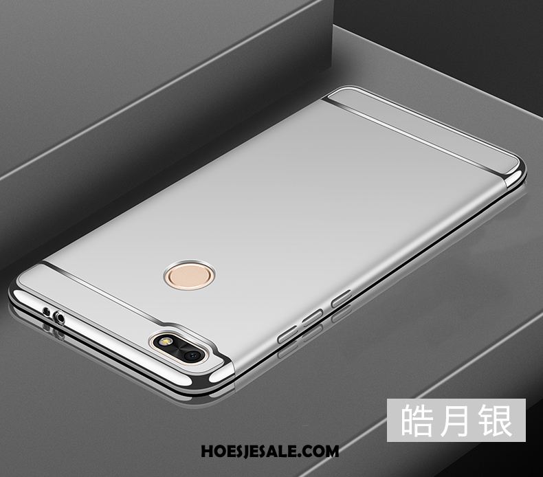 Huawei Y6 Pro 2017 Hoesje Schrobben Nieuw Hard Goud All Inclusive Kopen