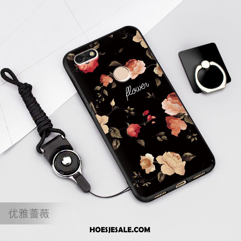 Huawei Y6 Pro 2017 Hoesje Spotprent Mobiele Telefoon Klittenband Bescherming Hanger Kopen