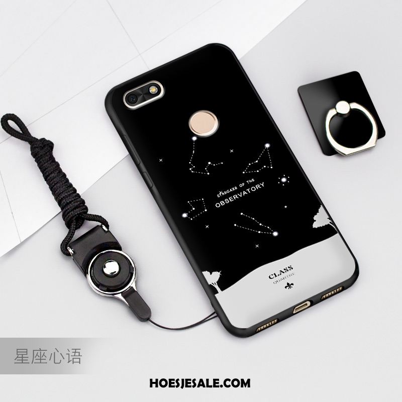 Huawei Y6 Pro 2017 Hoesje Spotprent Mobiele Telefoon Klittenband Bescherming Hanger Kopen