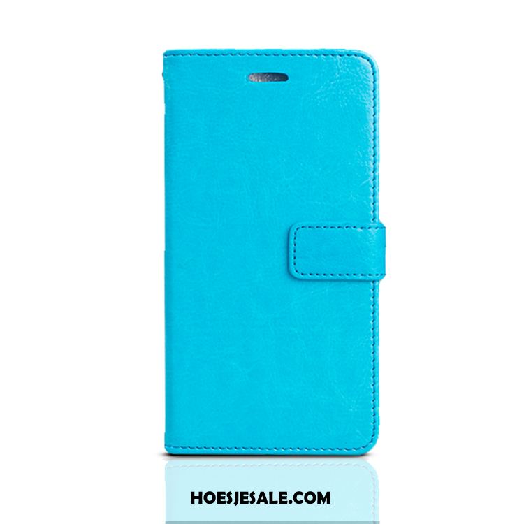 Huawei Y6s Hoesje Wit Mobiele Telefoon Leren Etui Clamshell Korting