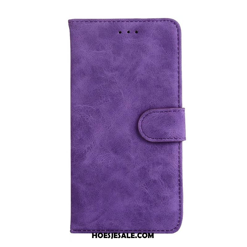 Huawei Y7 2018 Hoesje Hoes Anti-fall Portemonnee Purper Bescherming Sale