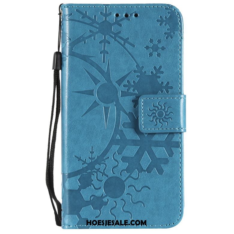 Huawei Y7 2018 Hoesje Mobiele Telefoon Grijs Folio Bescherming Hoes Online